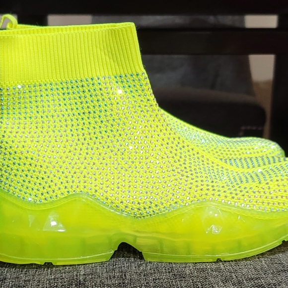 Neon Yellow/Green sneakers - Picture 4 of 4